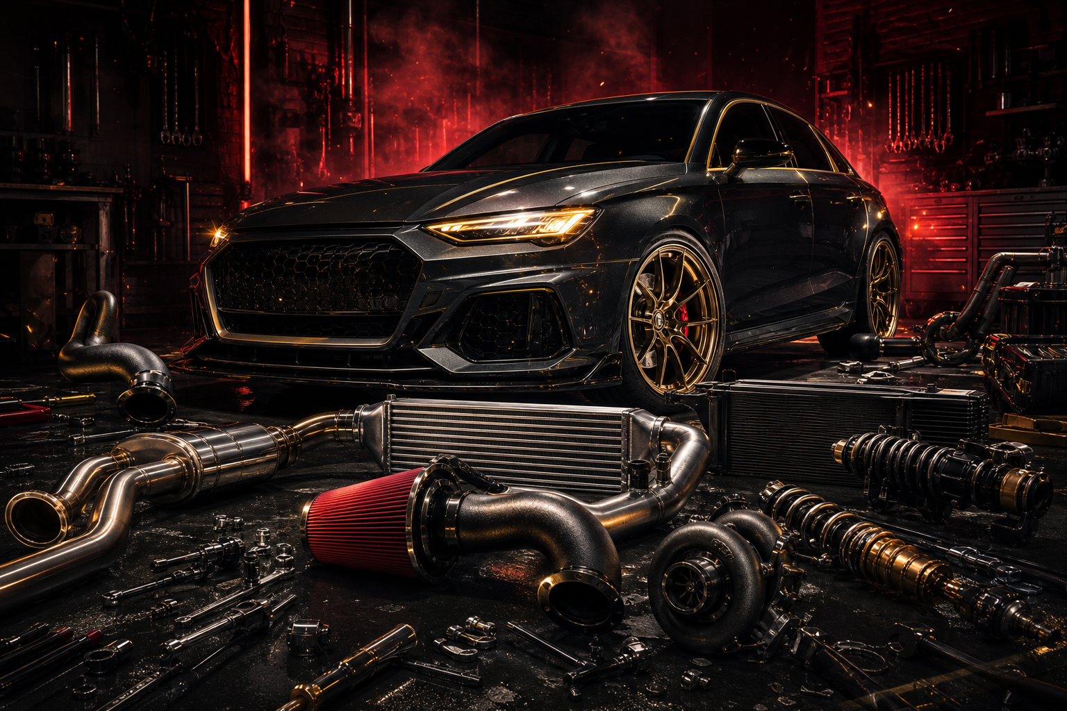 Performance Upgrades at Wizard Will Performance workshop